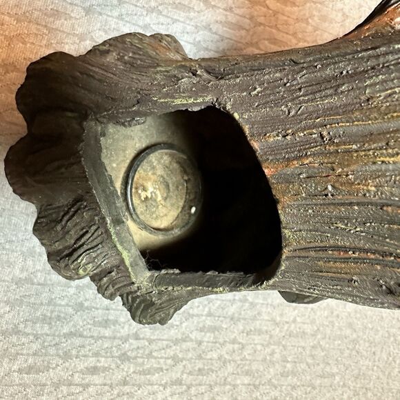 Smoking Tree Cone Incense Burner Elegant Expressions Hear No Evil See No Evil - Picture 10 of 12